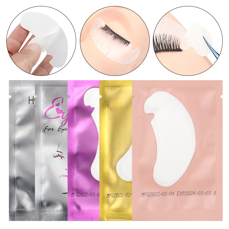 Eyelash Extension Kits - 50pairs Eyelash Extension Eye Pads Grafted