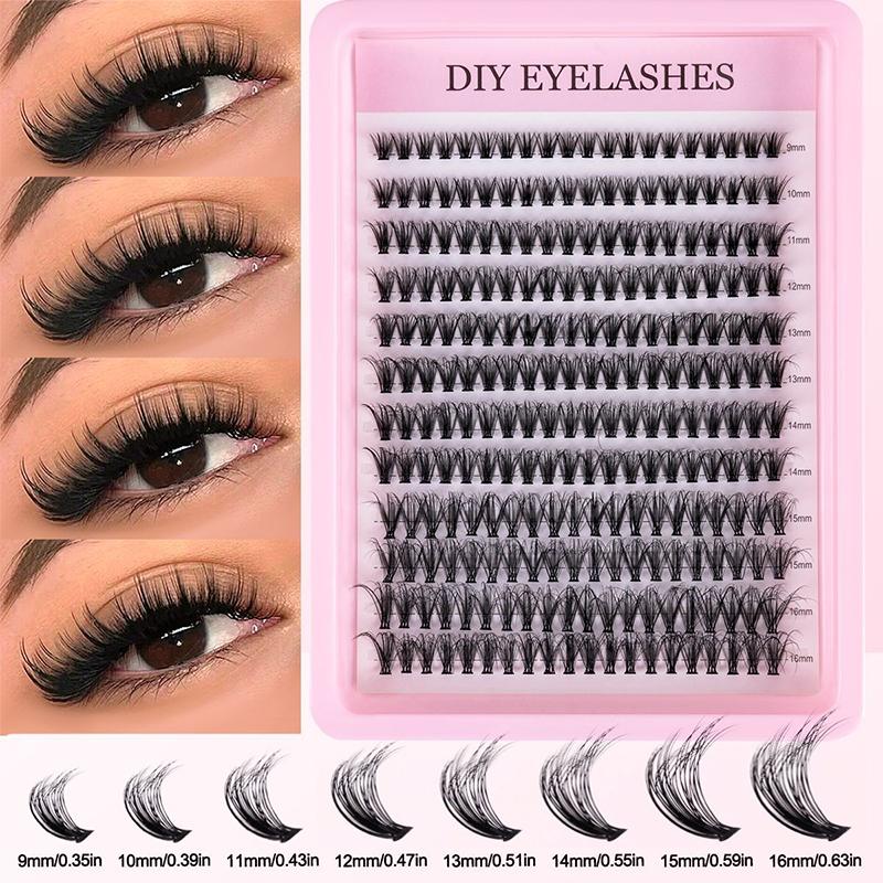 Natural Cluster Feathe-r Lash  - مراجعة Eyelash Extension Kits وسعره