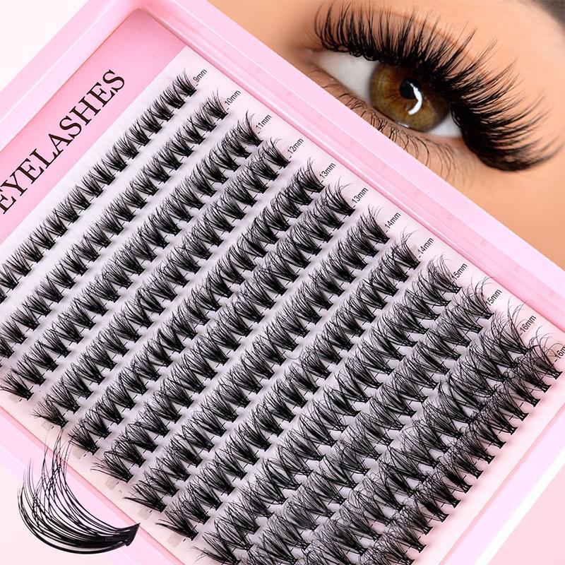 Natural Cluster Feathe-r Lash  - مراجعة Eyelash Extension Kits وسعره