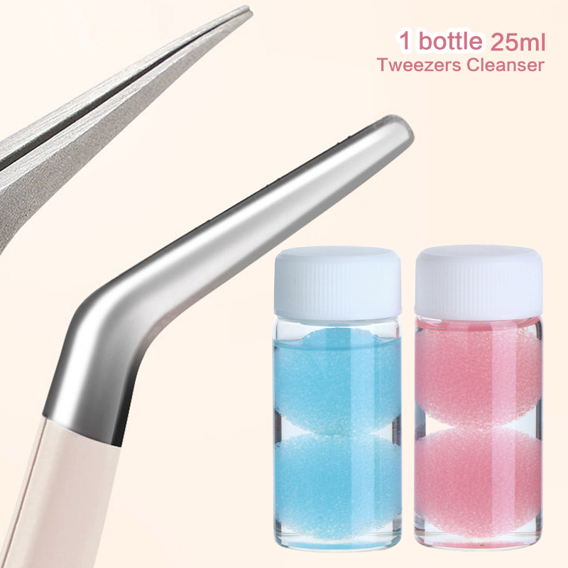 Eyelashes Tweezers Cleaner Las - مراجعة Eyelash Extension With Glue وسعره