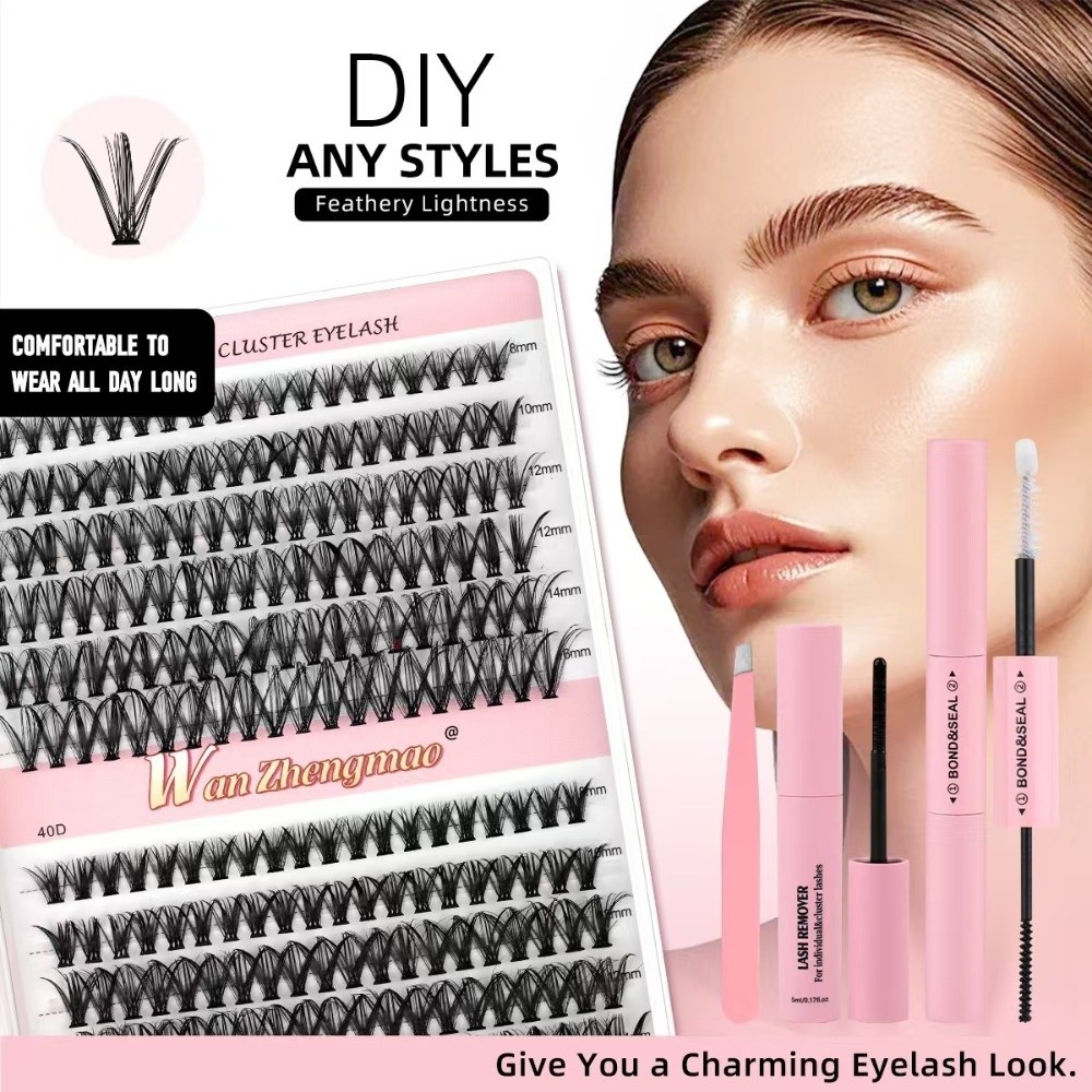 8-16mm Length False Eyelashes  - مراجعة Eyelash Extension Kits وسعره