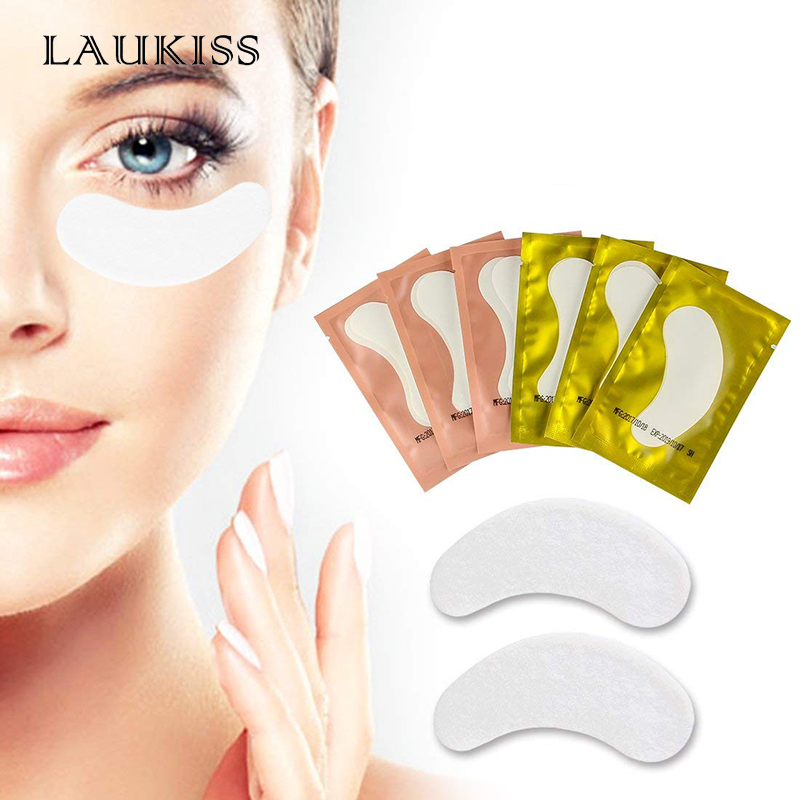 Laukiss 50/100/200Pairs Eyelas - مراجعة Eyelash Extension Glasses وسعره