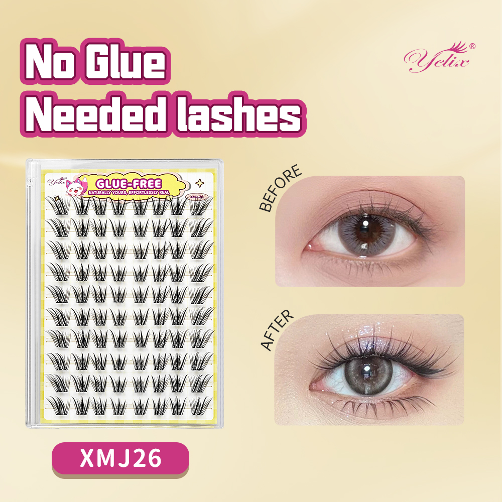 Yelix Fox-style Side Flying Ey - مراجعة Eyelash Extension With Glue وسعره