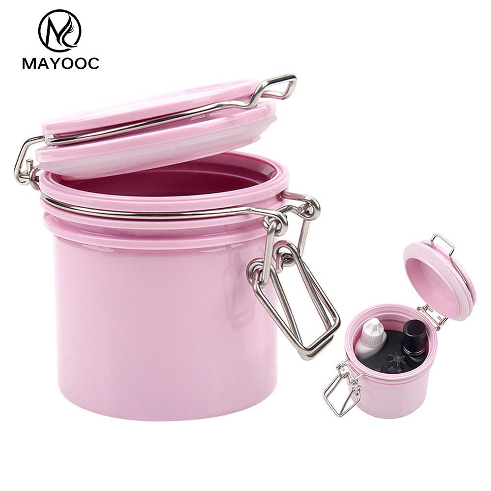 1pcs Eyelash Glue Storage Tank - مراجعة Eyelash Extension Maps وسعره
