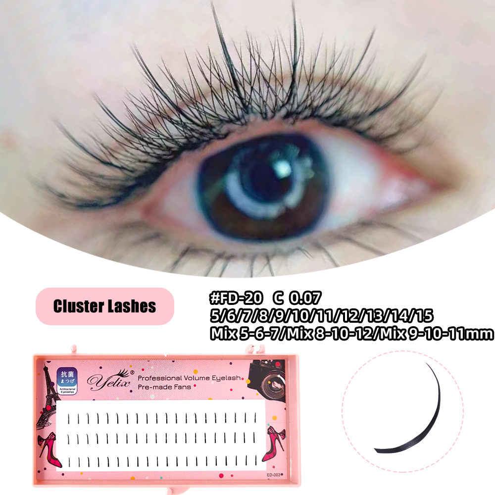 Yelix Natural Soft Individual  - مراجعة Lashes Eyelash Extension وسعره