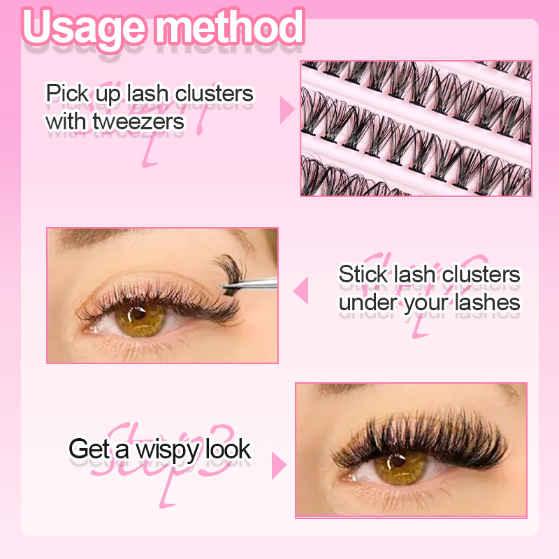 Individual Lashes Eyelash tuft - مراجعة Lashes Eyelash Extension وسعره