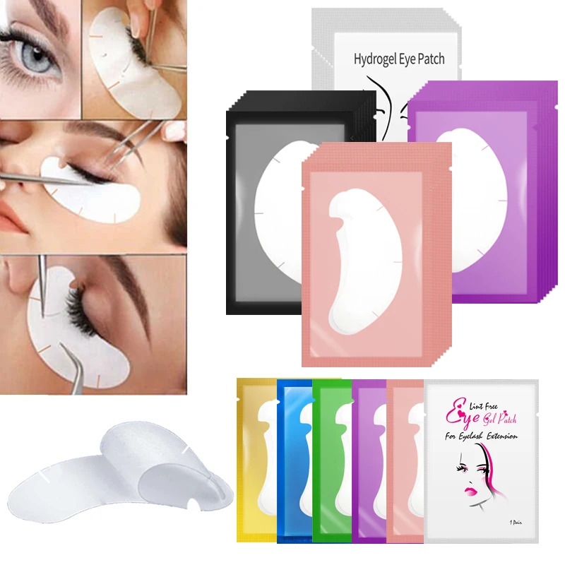 50/100PCS U Shape Eyelash Pads - مراجعة Eyelash Extension Glasses وسعره
