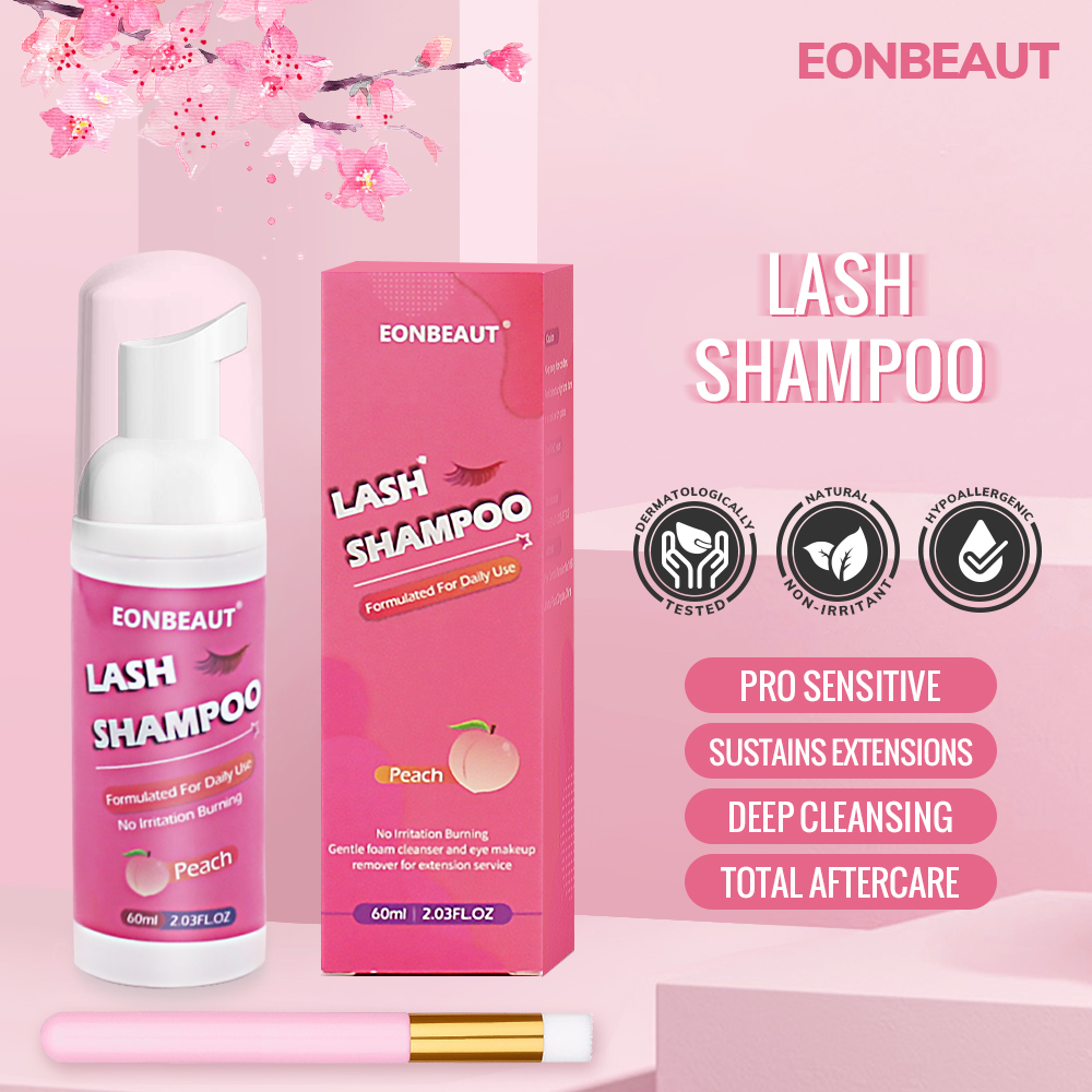 60ml Eyelash Extension Shampoo - مراجعة Eyelash Extension Foam Cleanser وسعره
