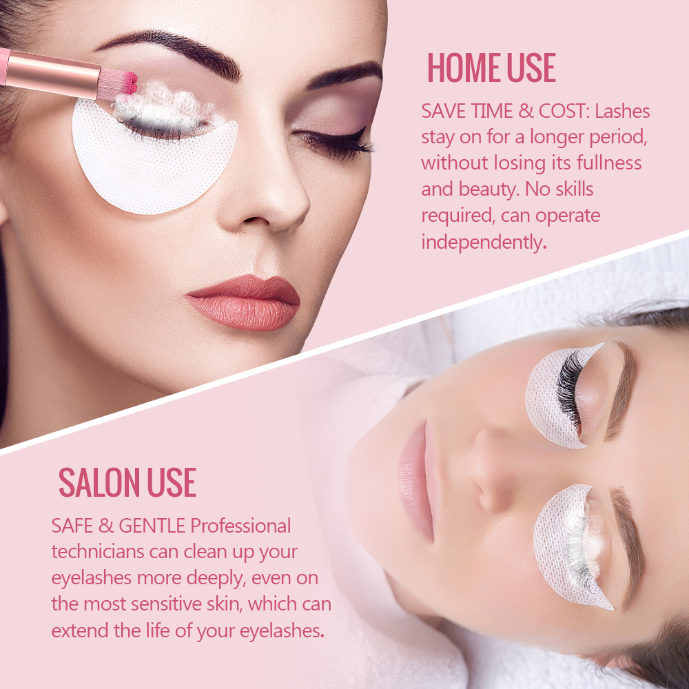 60ml Eyelash Extension Shampoo - مراجعة Eyelash Extension Foam Cleanser وسعره