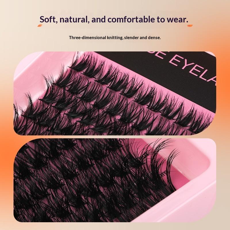 10Row 140 Clusters Fluffy Thic - مراجعة Lashes Eyelash Extension وسعره