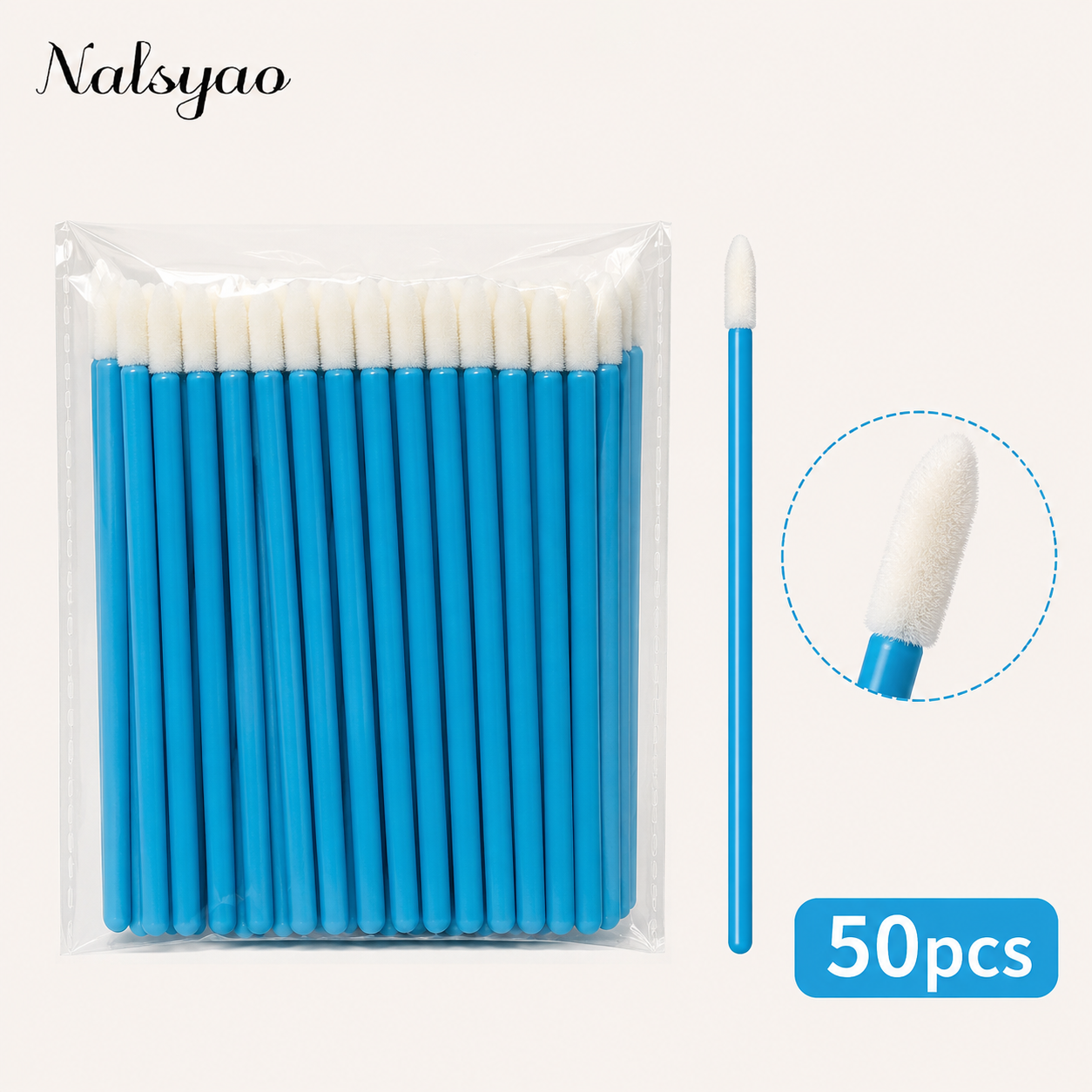50/500PCS Disposable Lip Brush - مراجعة Lashes Eyelash Extension وسعره