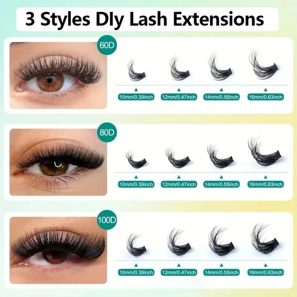 Natural Look False Eyelashes B - مراجعة Lashes Eyelash Extension وسعره