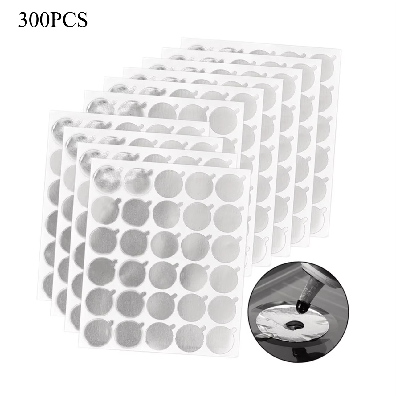 300pcs Foil Sticker Pads(10 Sh - مراجعة Eyelash Extension Maps وسعره