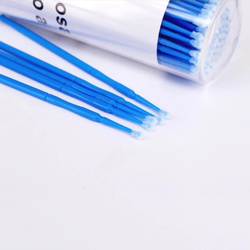 100Pcs/bottle MicroBrush For E - مراجعة Eyelash Extension Kits وسعره