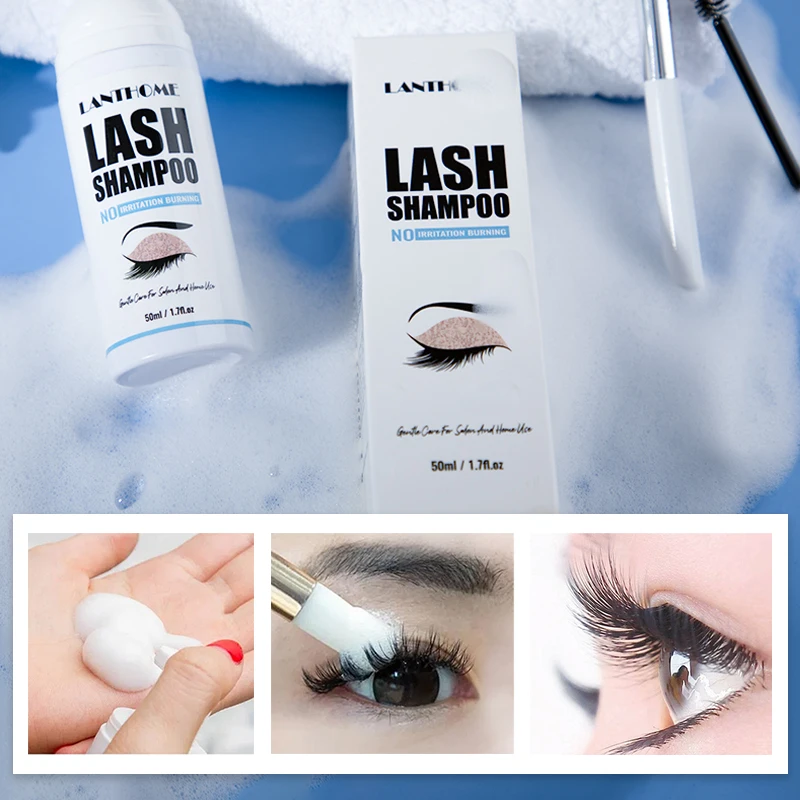 50ML Pro Eyelash Extension Sha - مراجعة Eyelash Extension Foam Cleanser وسعره