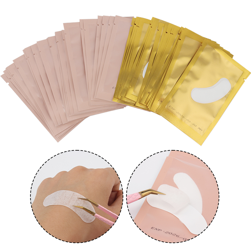50 Pairs Eye Patches Under Eye - مراجعة Eyelash Extension Glasses وسعره