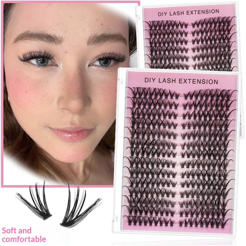 14 Rows Cluster Eyelash Extens - مراجعة Lashes Eyelash Extension وسعره