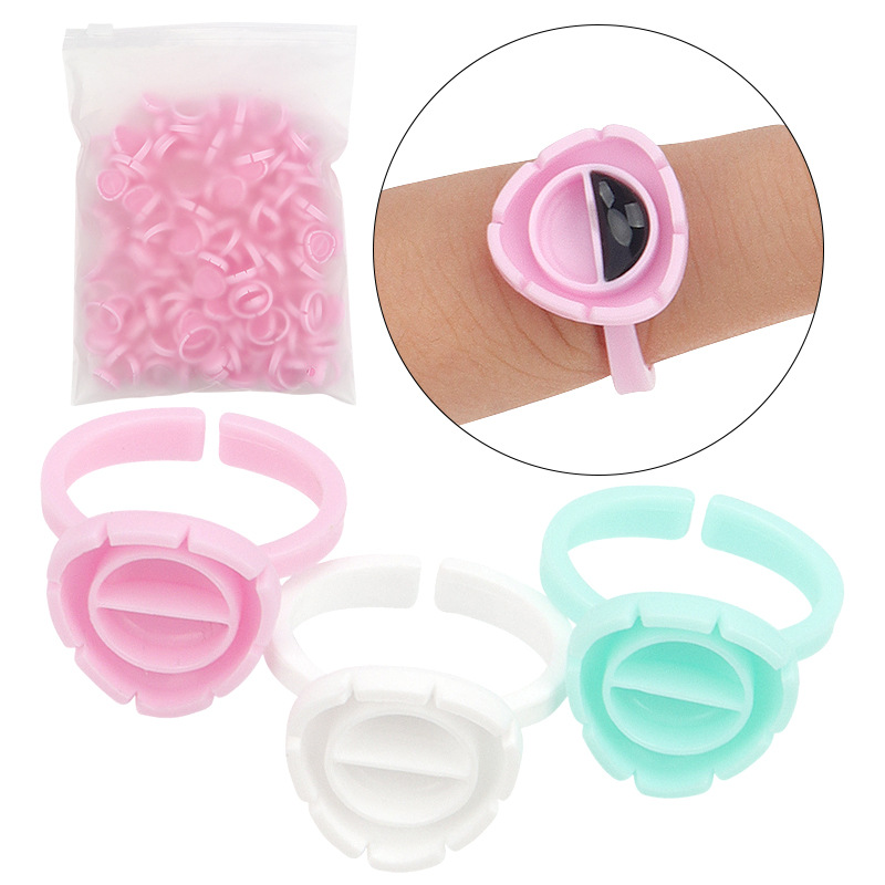 100Pcs Disposable Eyelash Exte - مراجعة Eyelash Extension Maps وسعره