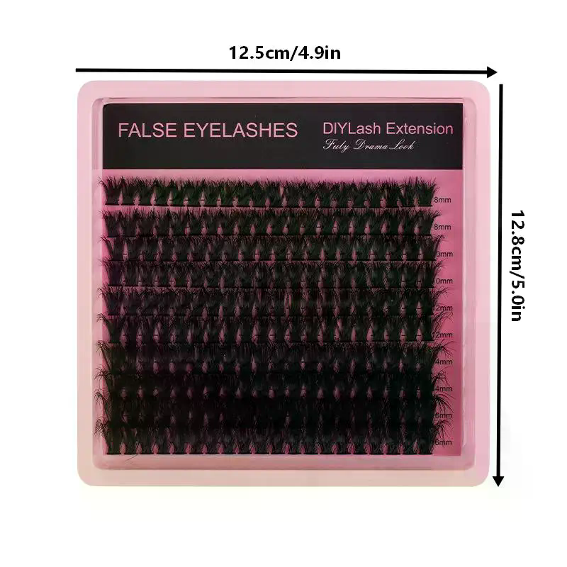 8 to 16mm D Curl Fluffy Lash C - مراجعة Lashes Eyelash Extension وسعره