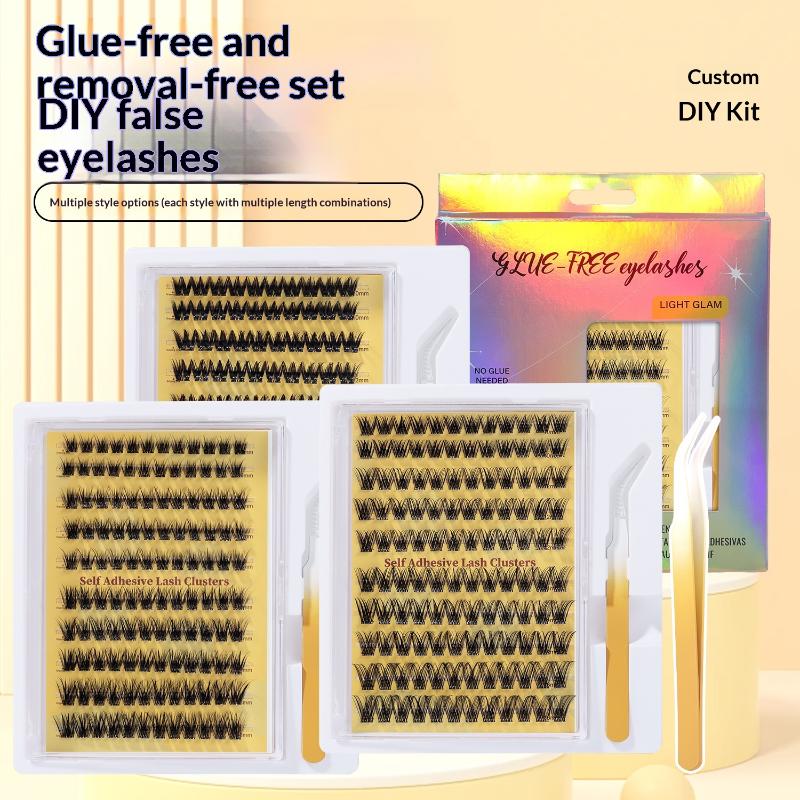 New DIY Lashes Extension Kit G - مراجعة Eyelash Extension With Glue وسعره