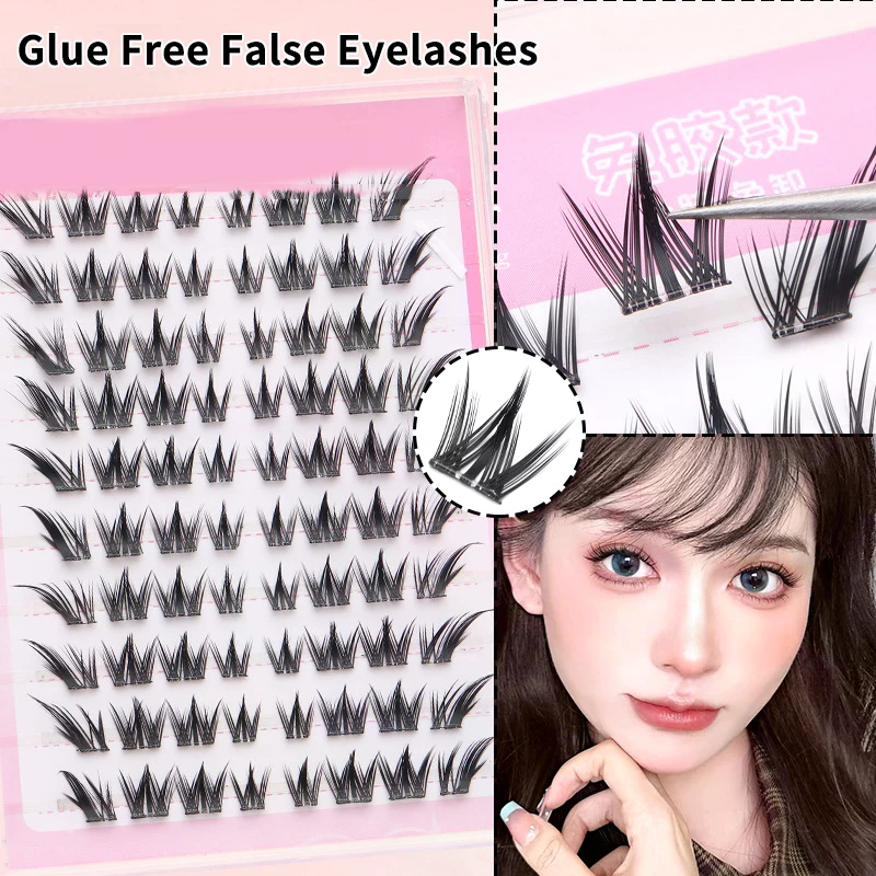 Voluminous No Need Glue Self-a - مراجعة Eyelash Extension With Glue وسعره