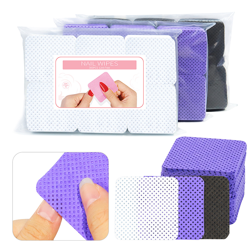 Lint Free Nail Wipes, 300 PCS  - مراجعة Eyelash Extension Maps وسعره