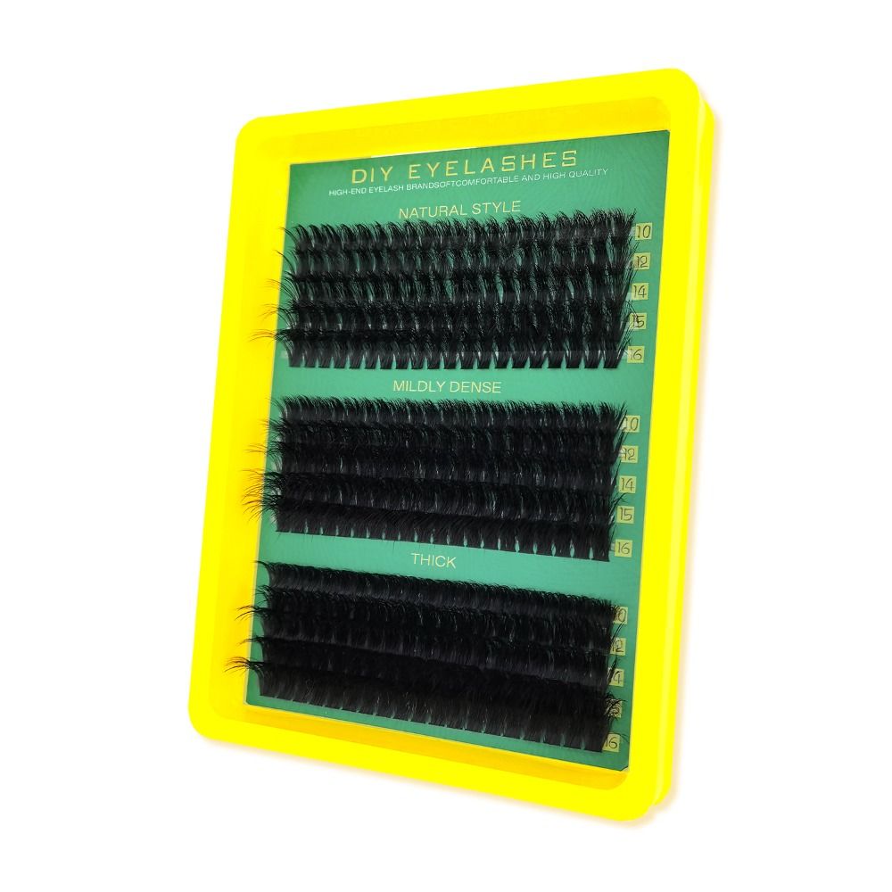 Natural Look False Eyelashes B - مراجعة Eyelash Extension Kits وسعره