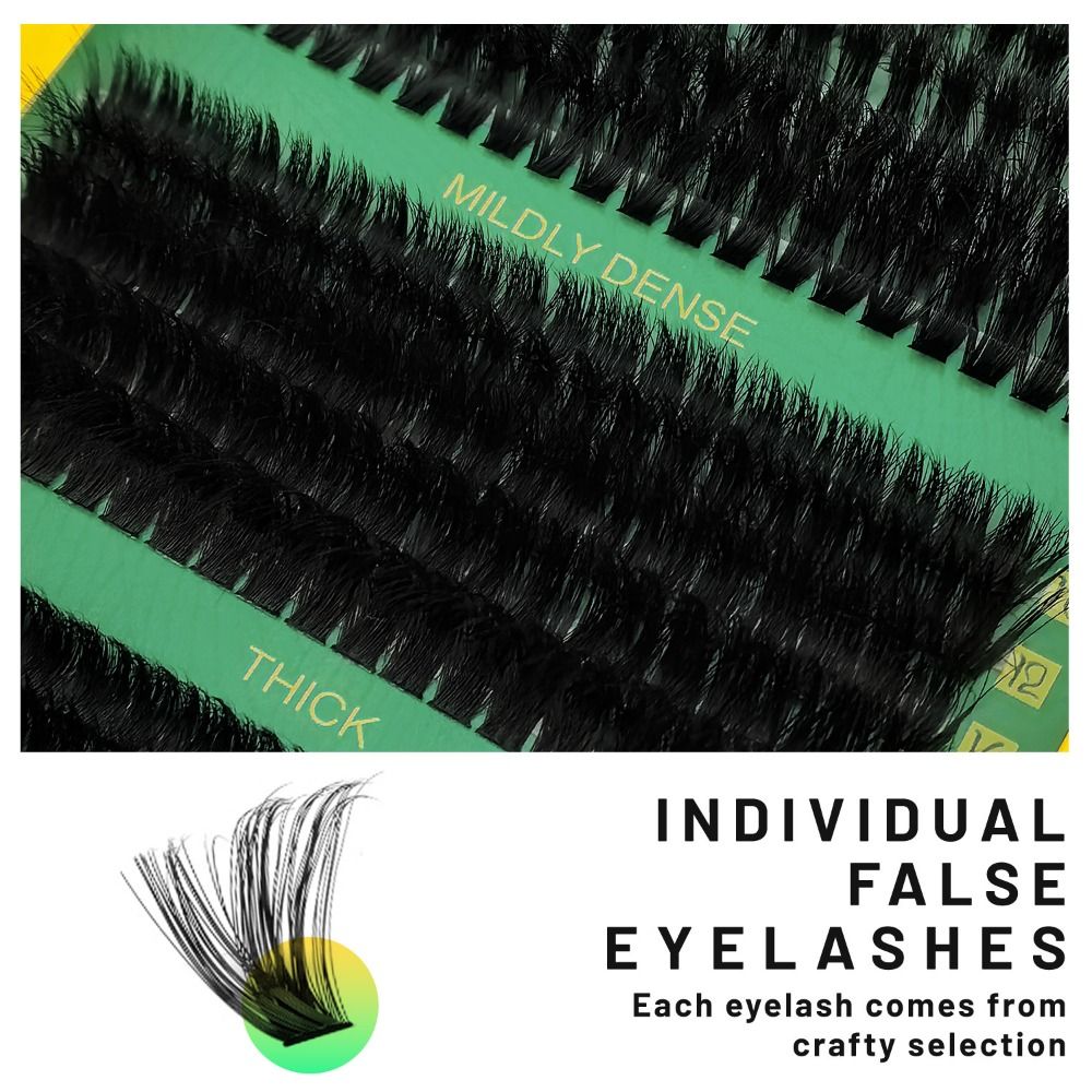 Natural Look False Eyelashes B - مراجعة Eyelash Extension Kits وسعره