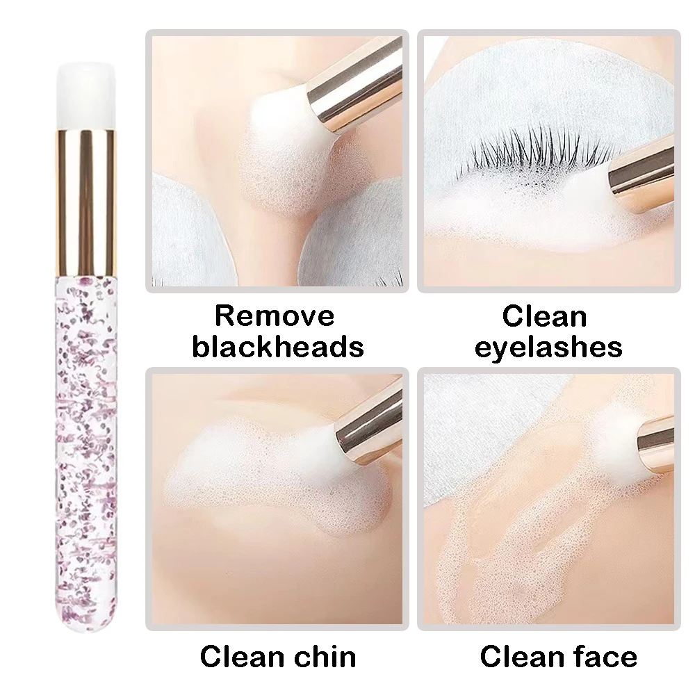 20/40PCS Suit 60ML Empty Pump  - مراجعة Eyelash Extension Foam Cleanser وسعره