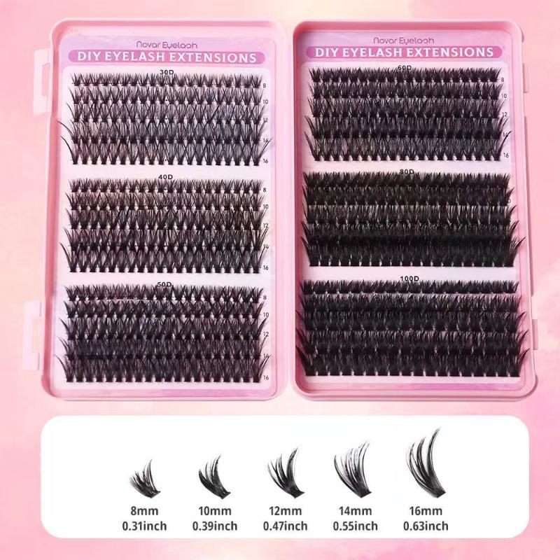 Professional D Curl Cluster La - مراجعة Eyelash Extension Kits وسعره