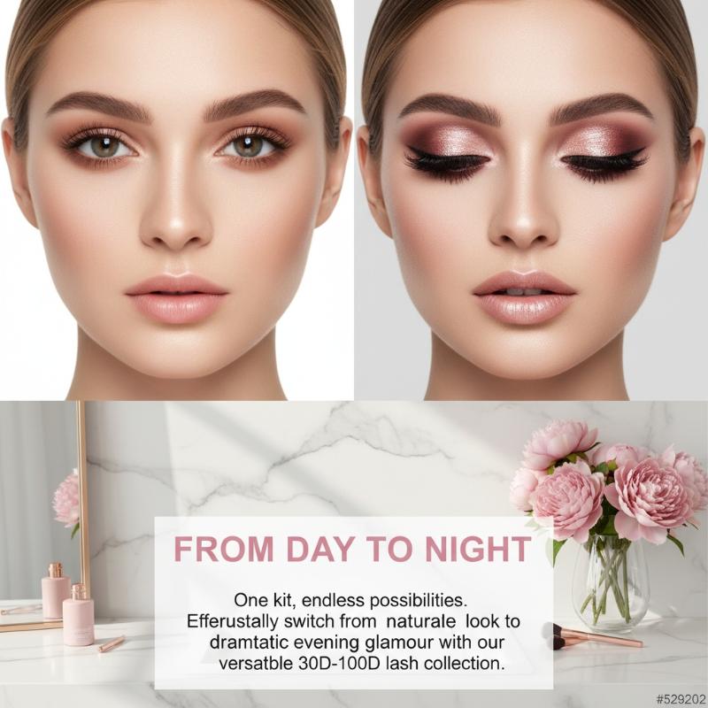 Professional D Curl Cluster La - مراجعة Eyelash Extension Kits وسعره