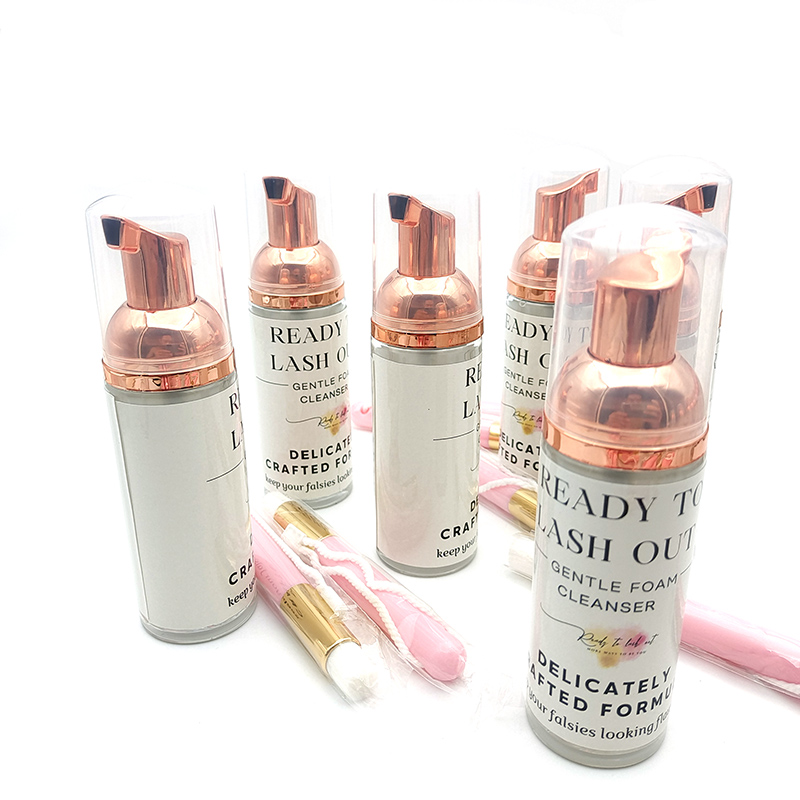 Wholesale Custom Private Label - مراجعة Eyelash Extension Foam Cleanser وسعره