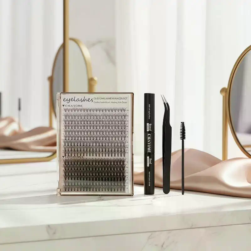 10D-100D 3D False Eyelash Kit  - مراجعة Eyelash Extension Kits وسعره