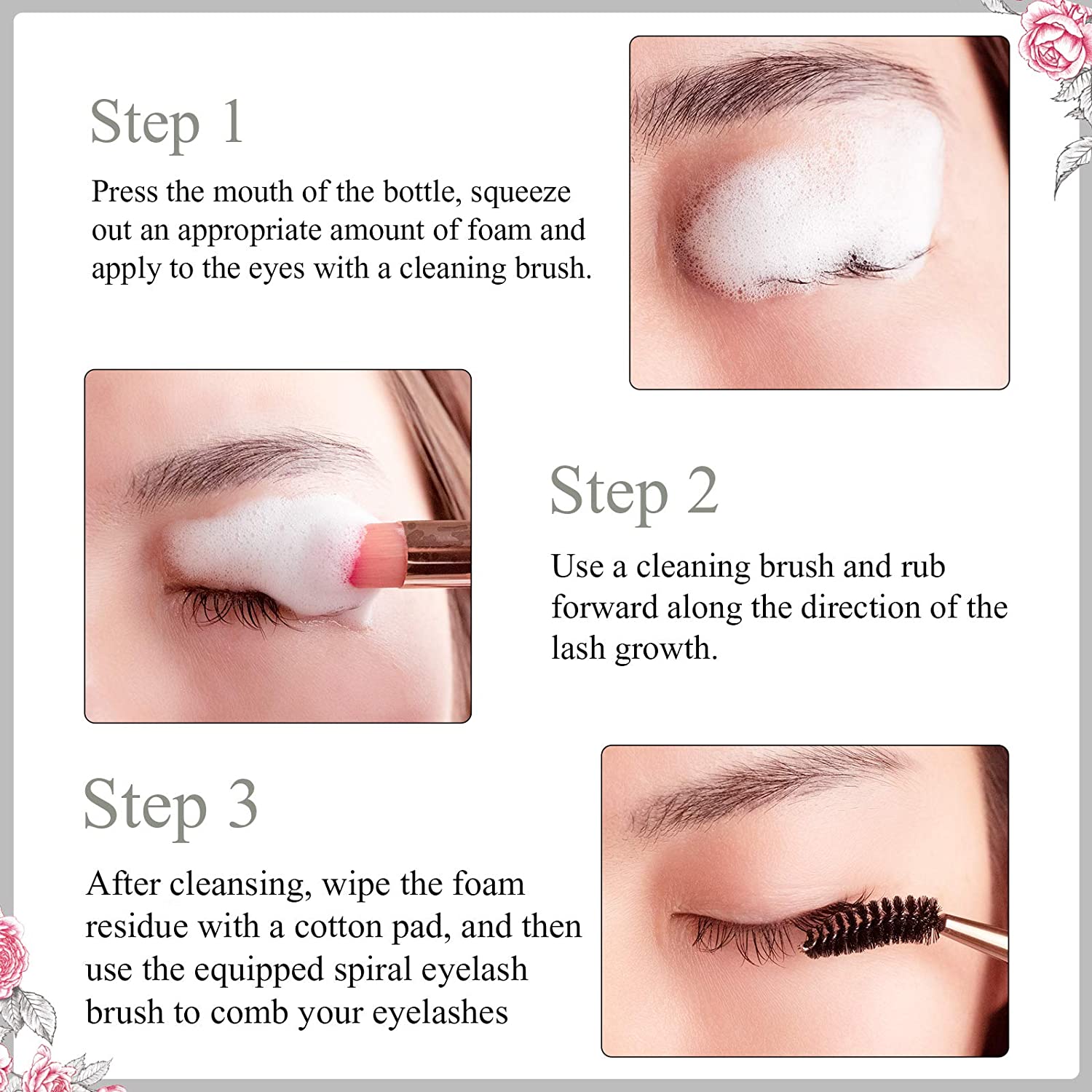 50ML Eyelash Extension Cleanse - مراجعة Eyelash Extension Foam Cleanser وسعره