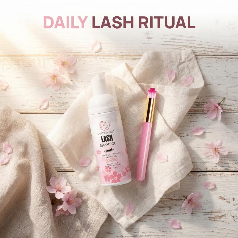 HOT! Fast Cleaning Lash Shampo - مراجعة Eyelash Extension Foam Cleanser وسعره