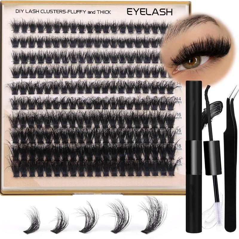 New Fluffy Thick Lash Clusters - مراجعة Lashes Eyelash Extension وسعره