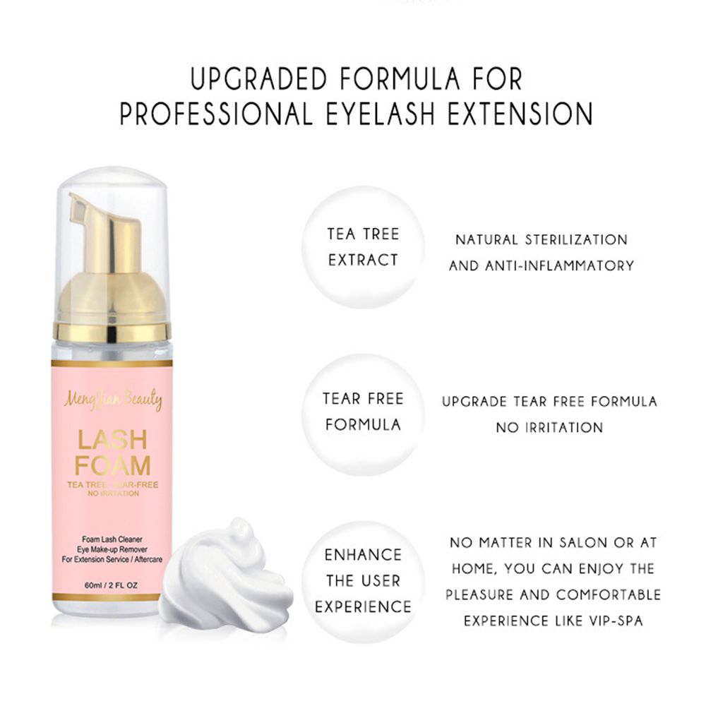 Hot Safe for Natural Lashes No - مراجعة Eyelash Extension Foam Cleanser وسعره
