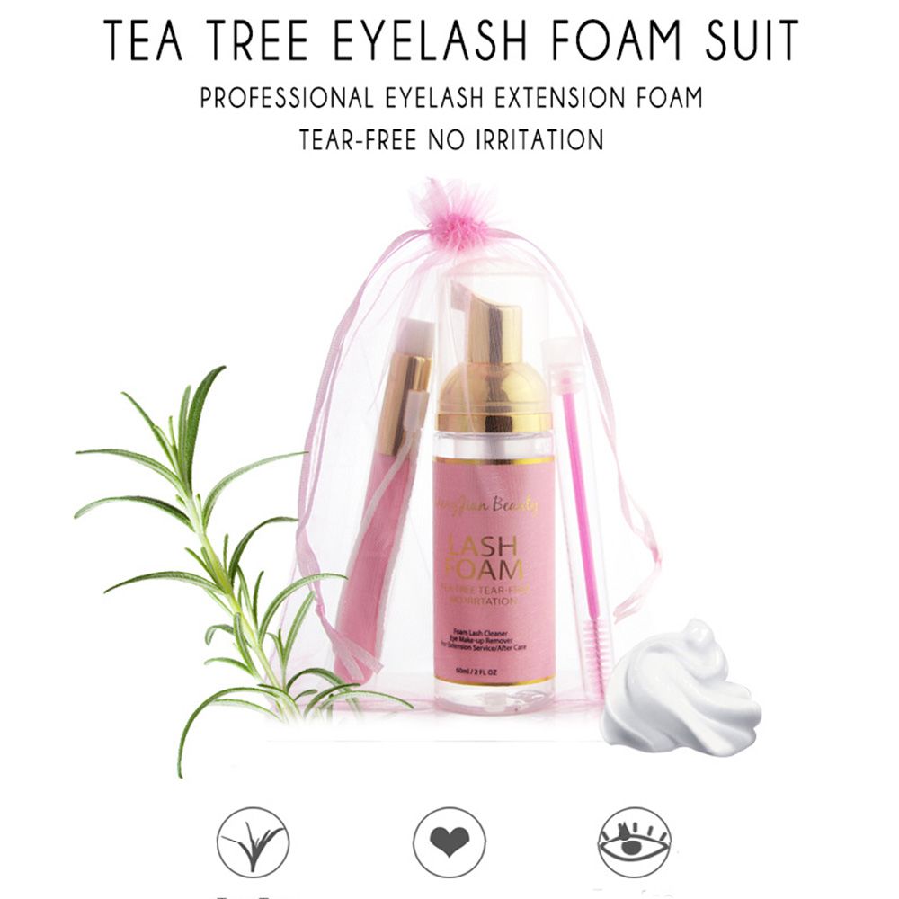 Hot Safe for Natural Lashes No - مراجعة Eyelash Extension Foam Cleanser وسعره