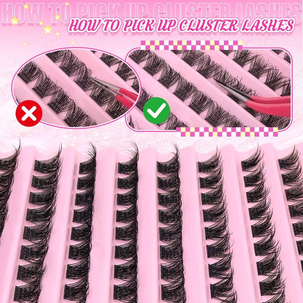 Natural Look False Eyelashes W - مراجعة Eyelash Extension Kits وسعره