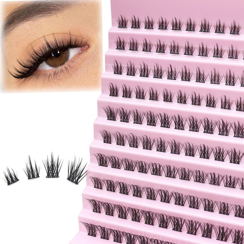 Natural Look False Eyelashes W - مراجعة Eyelash Extension Kits وسعره