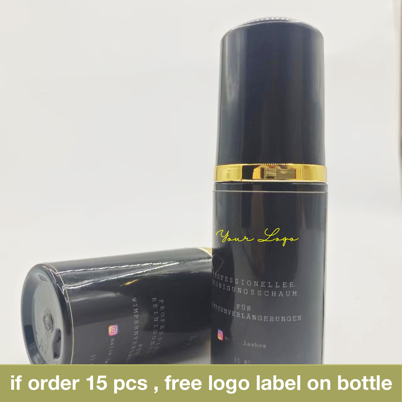Custom Eyelash Cleaning Foam C - مراجعة Eyelash Extension Foam Cleanser وسعره