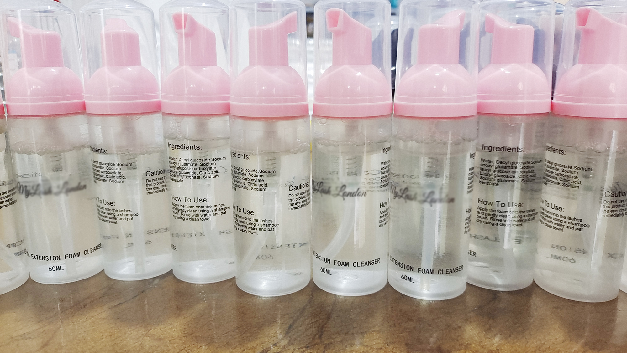 Custom Eyelash Cleaning Foam C - مراجعة Eyelash Extension Foam Cleanser وسعره