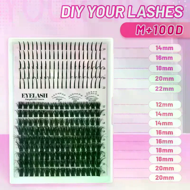 Lash Clusters Kit Lash Spikes  - مراجعة Eyelash Extension Kits وسعره