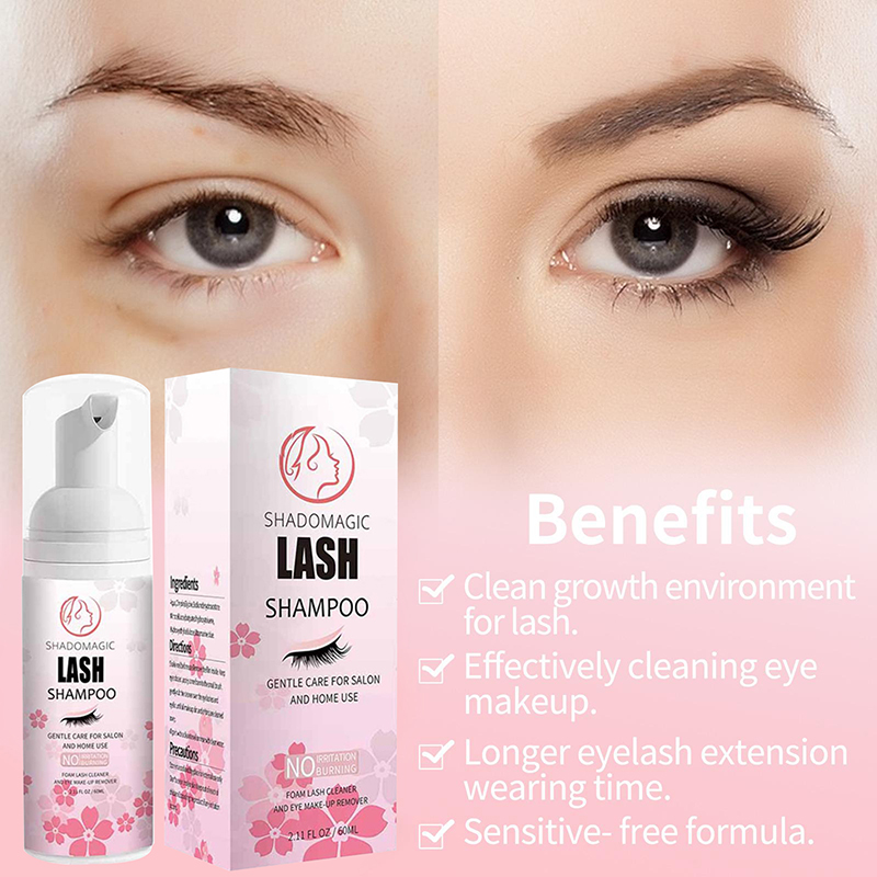 「Fast Cleaning Lash Shampoo Fo - مراجعة Eyelash Extension Foam Cleanser وسعره