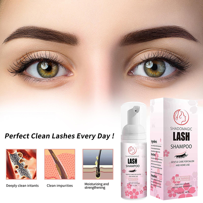 「Fast Cleaning Lash Shampoo Fo - مراجعة Eyelash Extension Foam Cleanser وسعره