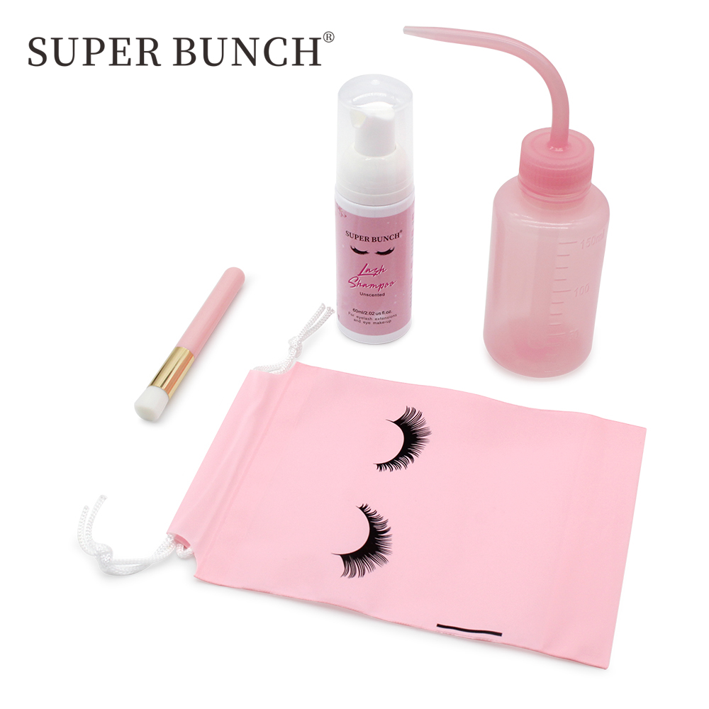Super Bunch Lashes Shampoo Fal - مراجعة Eyelash Extension Foam Cleanser وسعره
