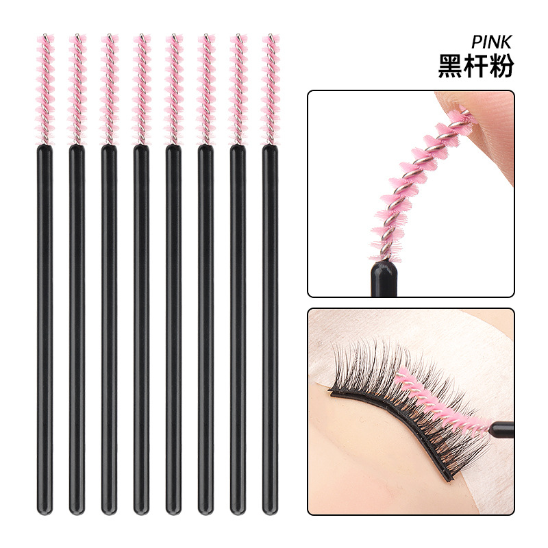 50Pcs/bag Nylon Disposable Eye - مراجعة Lashes Eyelash Extension وسعره