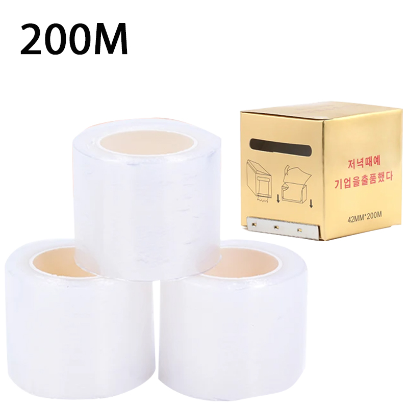 200m Transparent Makeup Film L - مراجعة Eyelash Extension Maps وسعره