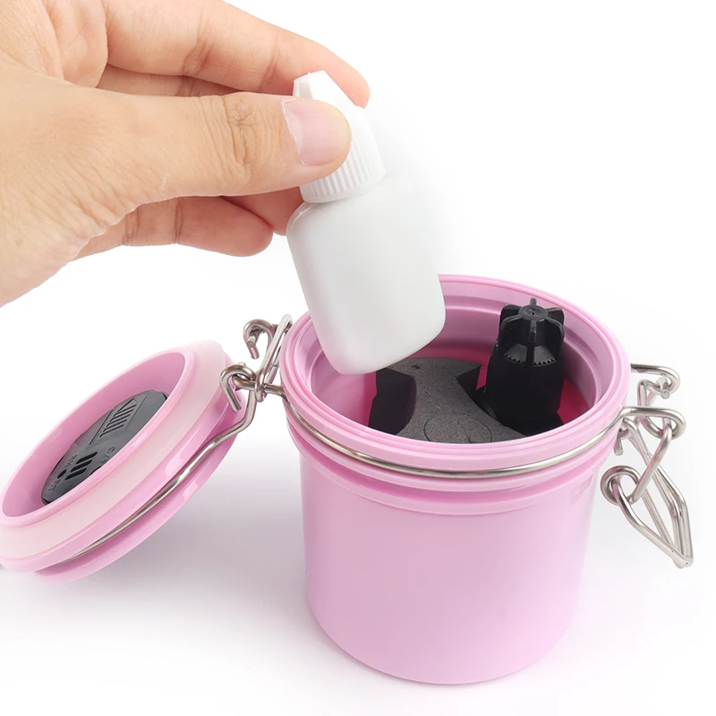 Eyelash Extension Glue Storage - مراجعة Eyelash Extension With Glue وسعره