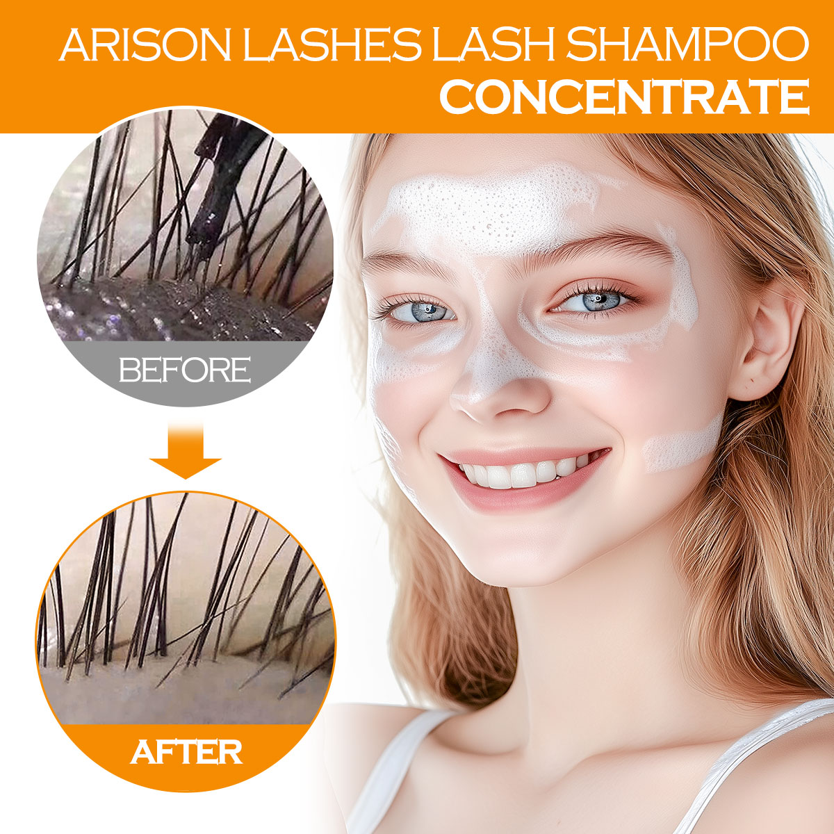 ARISON 100ml Lash Shampoo Conc - مراجعة Eyelash Extension Foam Cleanser وسعره